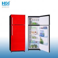 China Vertical Stainless Steel Top Freezer Refrigerator With Adjustable Shelves Water Dispenser Bcd-536 factory