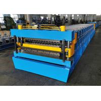 China Double Layer Metal Roofing Sheet Roll Forming Machine For Corrugated Sheets and 6 Rib Profile Sheets for sale