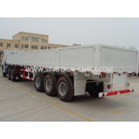 China Dropside Lightweight Heavy Duty Semi Trailers With Waterproof Cover And Slider Roof factory