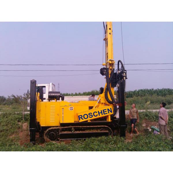 Quality 400m Water Well Drilling Rig Machine With Eaton Hydraulic Motor 12T Feed Force for sale