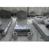 China Classic Granite Memorial Headstones Carved / Custom Surface SGS Approved factory