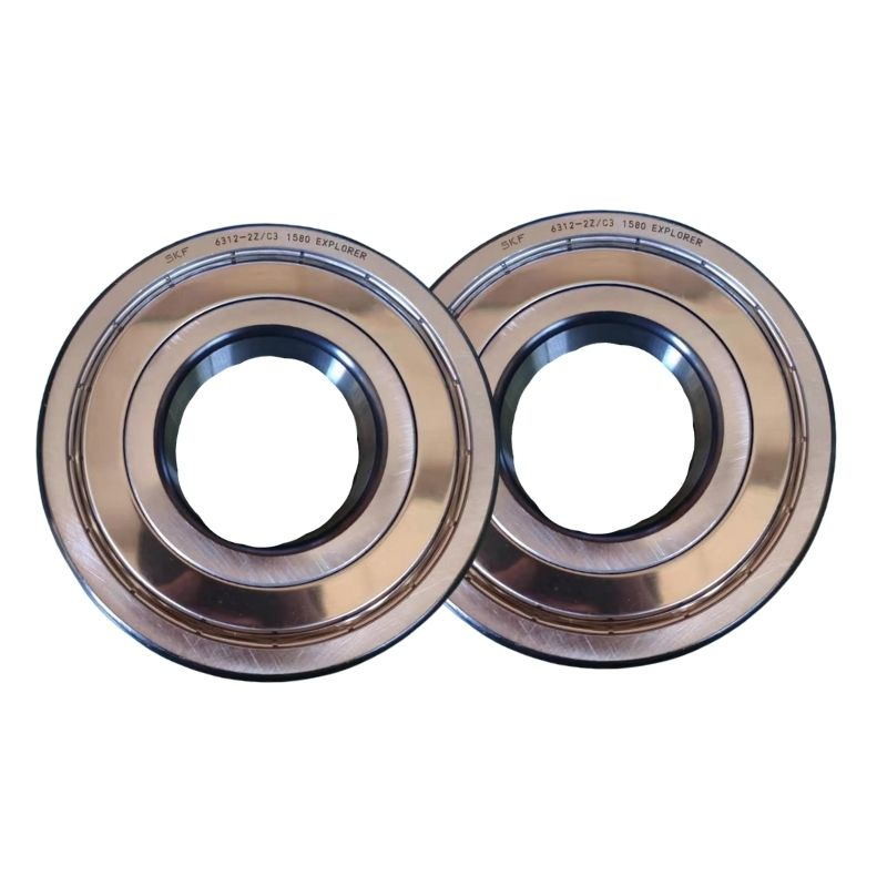 China SKF Deep Groove Ball Bearing 6312-2Z/C3 Ball Bearing For Excavator Parts factory