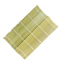Quality Restaurant Green Bamboo Sushi Rolling Mat Non Stick For Seaweed for sale