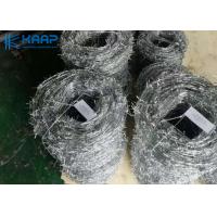 China Prison Razor Barbed Wire , Razor Wire Mesh Hot Dipped Galvanized Treatment for sale