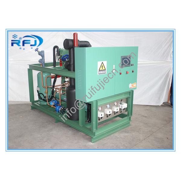 Quality Air Cooled Screw Compressor Condenser Unit / Damai R404a Condensing Units for sale