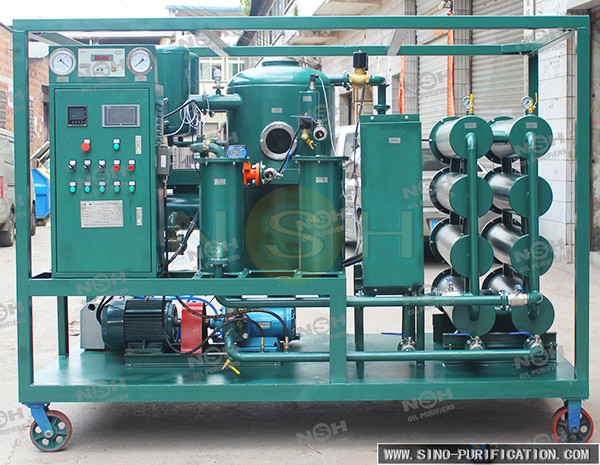 Quality 75KV BDV 3 PPM Moisture Content Vacuum Oil Purifier Transformer Oil Regeneration for sale