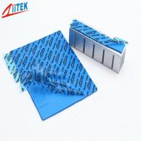 China ultra soft Thermal Conductive pad For LED lighting 4 W/M-K blue thermal silicone gap filler TIF100-40-12U factory