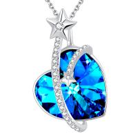 China 0.79x0.98in Costume Jewelry For Women Jewelry For Women Just Wanna Love U Babe Heart Necklace factory