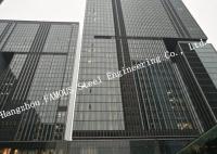 China Double Glazed Layer Glass Facade Curtain Walling Multi Storey Steel Building For Business Mall factory