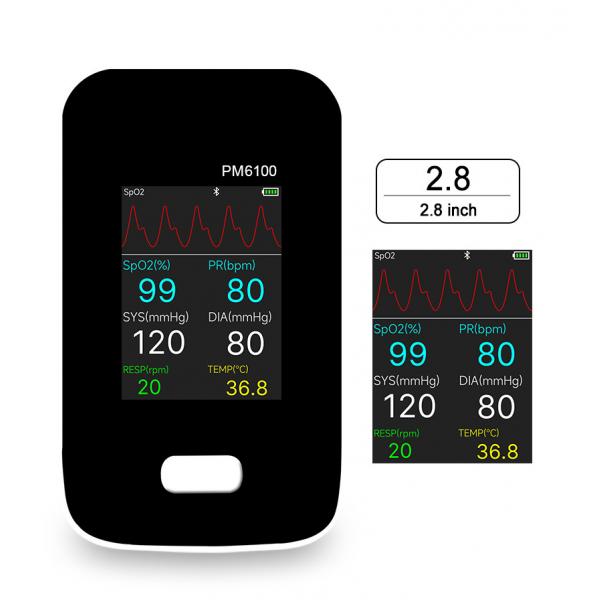 Quality Bluetooth electric Multi Parameter NIBP,ECG,SPO2 Patient Monitor Lithium Battery for sale