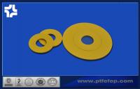 China Pure Ptfe Teflon Gasket , Heat Resistant Ptfe Teflon Flat Washer factory