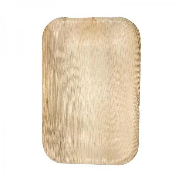 Quality SGS 100% Biobased Palm Leaf Plates Disposable For Children'S Birthday Party for sale
