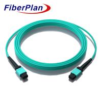 China High Performance MTP MPO Fiber PVC LSZH OM3 Optic Patch Cord With Low Insertion Loss factory