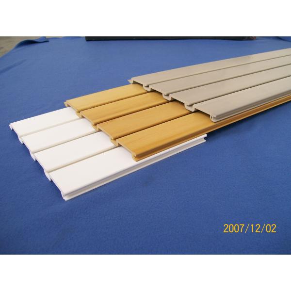 Quality Moisture Resistant PVC Garage Slatwall Panels For Garage Storage Organization for sale