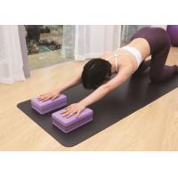 China Exercise 1300G 150mm Width 10mm Thick TPE Yoga Block for sale