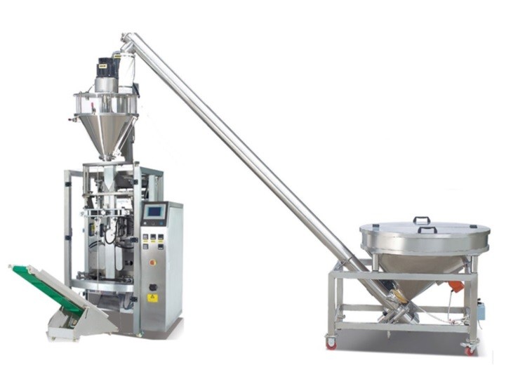 China Automatic Vertical Food Packaging Machine For Coffee Powder In Quadro Bags factory