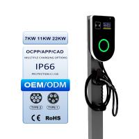 Quality ODM CCS 22kw EV Charger Wall Mount Charging Pile for sale