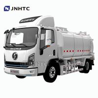 China Shacman E9 Garbage Truck 8tons Kitchen Food Waste Garbage Truck For Sale factory