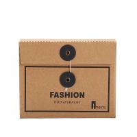 China Envelope Design Kraft Cardboard Paper Box For Unerwear T Shirt  Socks factory