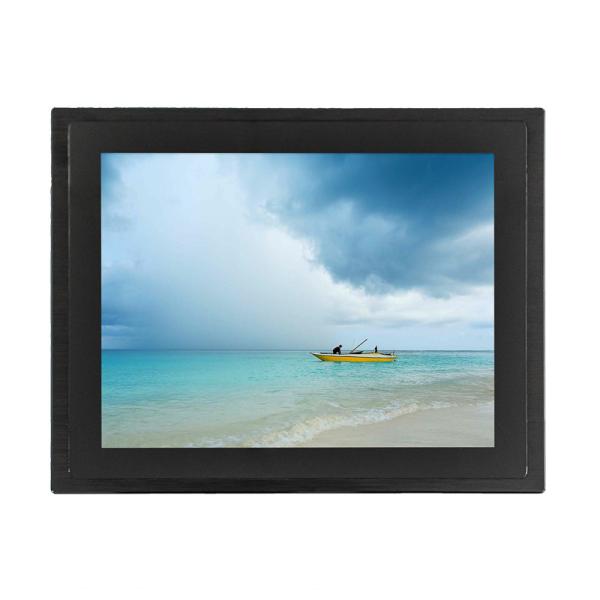 Quality Aluminum Alloy Capacitive Touch Monitor 1024×768px DC12V HDMI for sale