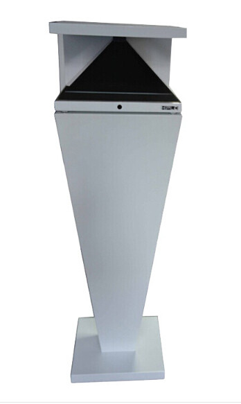 Quality POS Pyramid Holographic Advertising Display Floor Standing 3D Holo Showcase for sale