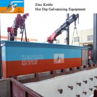 China Zinc Kettle Pot Tank Supplier Hot Dip Galvanizing Production Line Equipment Manufacte High Velocity Furnace Burner factory