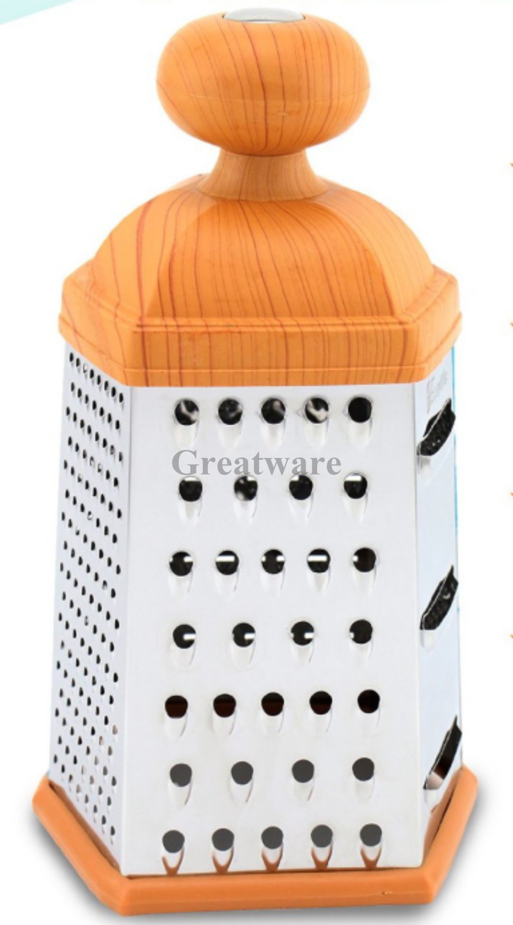 China 6-sided Box Grater, Cheese Grater, Vegetable Grater, Slicer factory