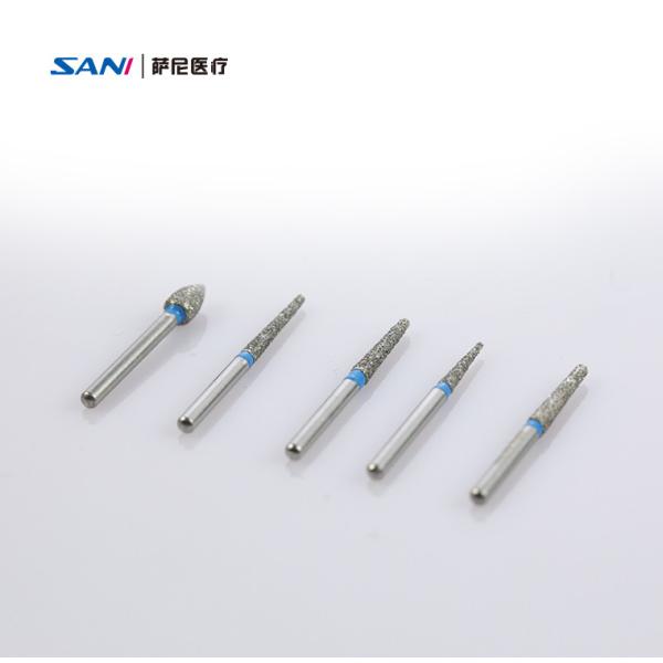 Quality Metal 10packs/Box Safe End Diamond Finishing Burs In Dentistry for sale