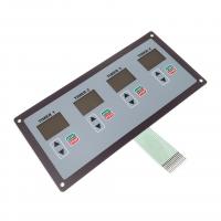 China Screen Printing PET Tactile Membrane Switches For Timer factory