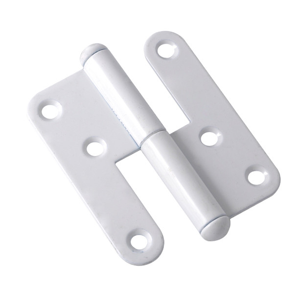 China Customized White Chrome Lift Off Hinges Heavy Duty 2mm Thick factory