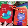 China Math Alphabet Children'S Learning Flash Cards Free Design Resuable Multi Color factory