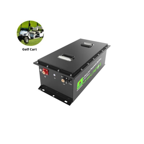 Quality 48V 105Ah LiFePo4 Golf Cart Battery , Environment Friendly Lifepo4 Li Ion Battery for sale