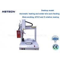 China Hiwin Linear Guide Base Point Handheld LCD Automative Soldering Machine HS-S331R factory