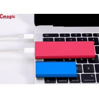 China Pocket Size Solid State External Hard Drive , Cmagic USB Solid State Drive SSD Style factory
