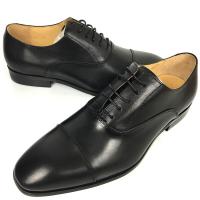 Quality Black Mens Leather Dress Shoes / Men Business Casual Shoes Lace Up Closure Type for sale