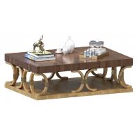 China Solid Wood Oak Sturdiness European Style Coffee Table 1000*750*450mm for sale