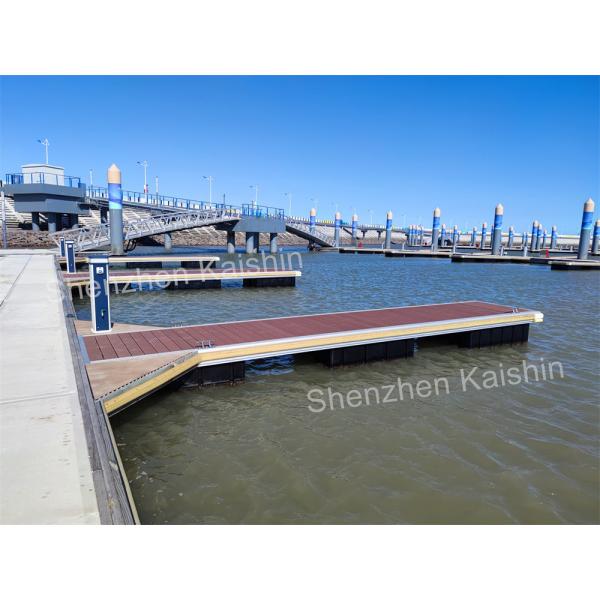 Quality Kaishin Aluminum Alloy Marine Floating Dock  Harbour Dock Pontoons for sale
