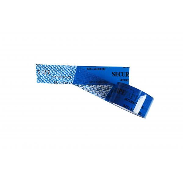Quality Blue VOID Stock Tamper Proof Security Seal Tape For Carton Sealing for sale