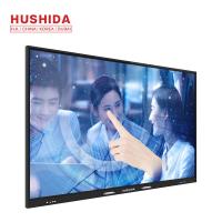 China HUSHIDA Teaching All In One Touch Screen Lcd Monitor Multimedia Smart Board 65 Inch for sale