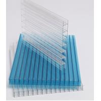 Quality Four Walls Polycarbonate Hollow Sheet 20mm Honeycomb Plastic Sheets For for sale