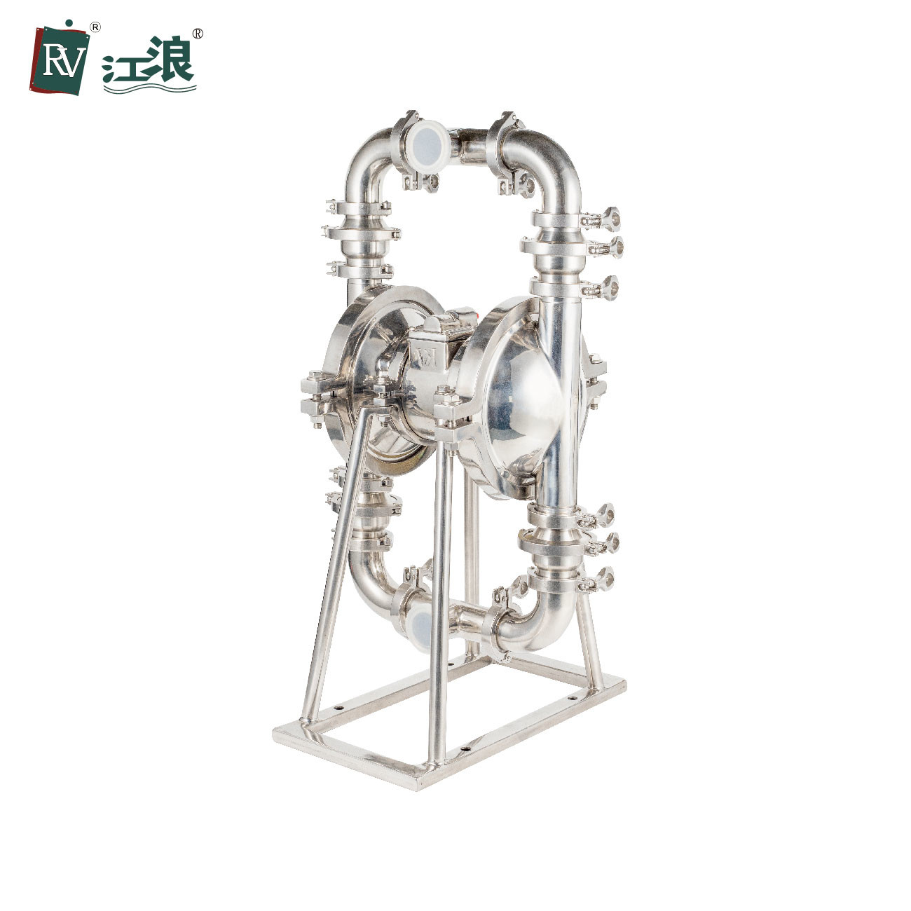 China Fda Approved Sanitary Diaphragm Pump Pharmaceutical Food Grade 1.5 Inch factory