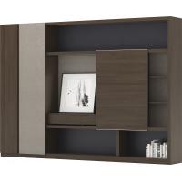 China Modern Luxury Boss Office Furniture File Cabinets Wood 2.4 / 2.8 M factory