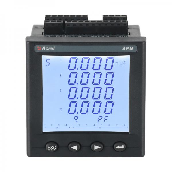 Quality APM800 Multifunction 45-65Hz AC Energy Meter Panel Mounted for sale