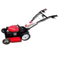 China 4 Stroke Self Propelled Lawn Mower 7.5HP Agricultural Automatic Lawn Mower factory