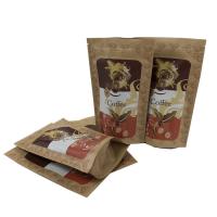 China Available Agriculture Plant Kraft Paper Packaging Bag Food Stand Up Bauug For Coffe Beans/ Oatmeal Cereal factory