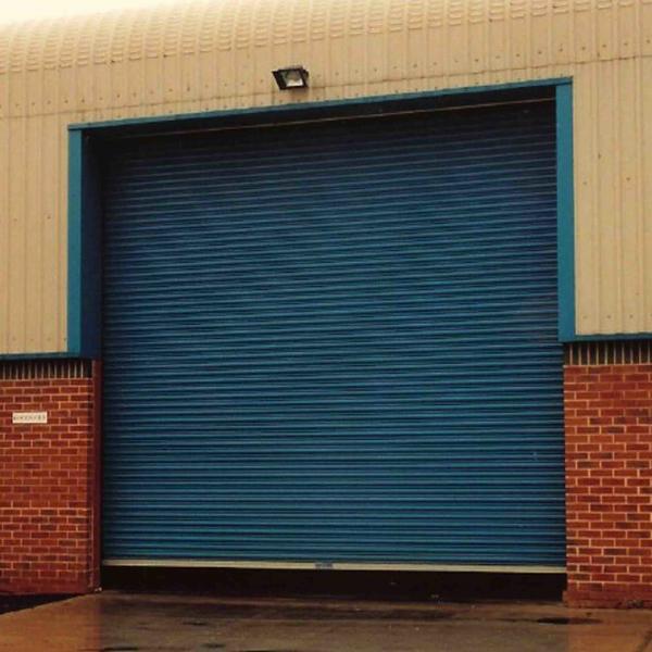 Quality Automatic Punche Metal Roller Shutter Door / Custom Industrial Rolling Shutter for sale