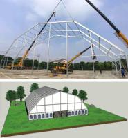 China Garden Grass PVC Event Tent White Curtain ABS Hard Wall For Party Activities factory