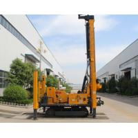 China 300 M Hydraulic Water Well Drilling Rig , Pneumatic Crawler Drill For Multi Function factory