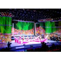 China Stage background indoor LED Advertising LED Screens SMD P6 For Airport / bus station factory