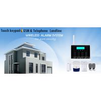 China GSM &PSTN Telephone Landline Touch Screen Wireless Home Alarm Systems factory